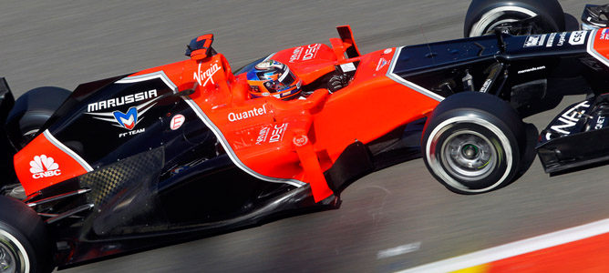 Timo Glock en el GP Singapur 2012