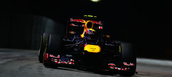 El RB8 en Singapur