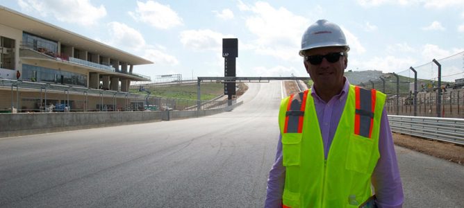 Charlie Whiting en el circuito de las americas