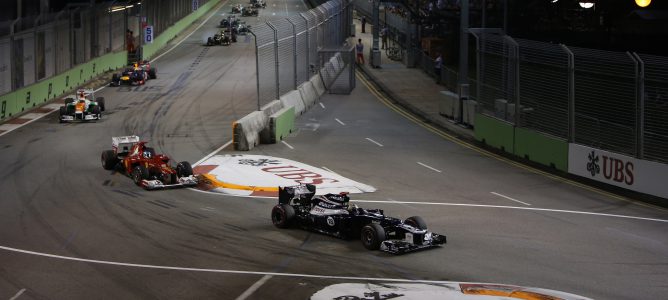 El equipo Williams se siente fortalecido por el ritmo demostrado en Singapur