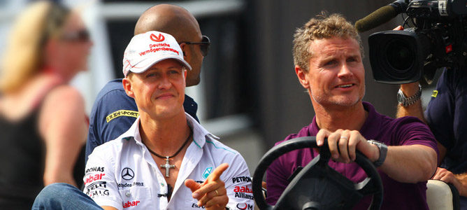 David Coulthard, sobre Lewis Hamilton: "En algún momento tienes que convertirte en un hombre"