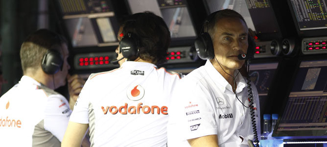 Martin Whitmarsh, foco de las críticas de la prensa inglesa