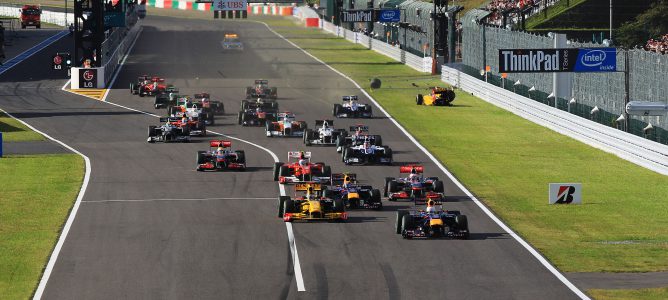 Reasfaltado y nuevos sistemas de drenaje en el circuito de Suzuka