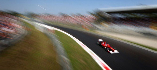 Fernando Alonso durante el Gran Premio de Italia 2012