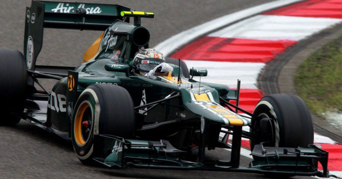 Giedo van der Garde durante el GP de China