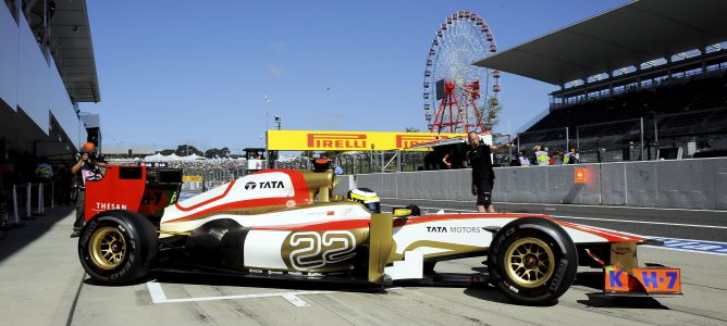 Pedro de la Rosa en Suzuka