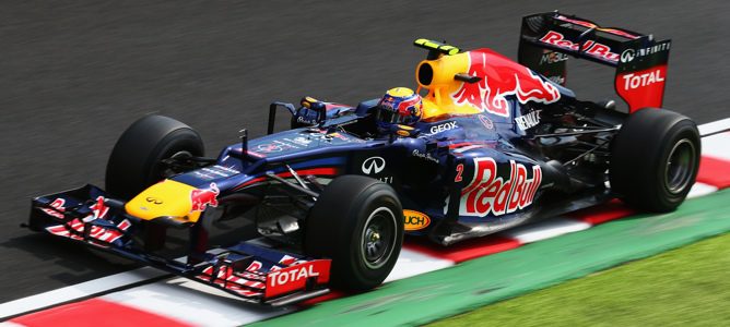 Mark Webber en Japon