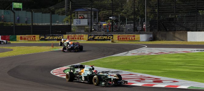 Heikki Kovalainen en Suzuka