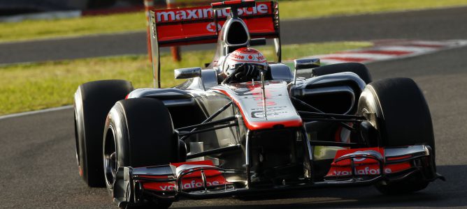 Jenson Button en Suzuka