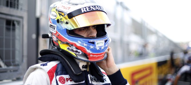 Pastor Maldonado en Suzuka