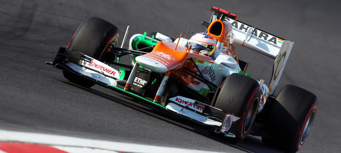 Paul Di Resta en el VJM05