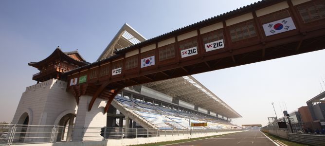GP de Corea 2012: Clasificación en directo