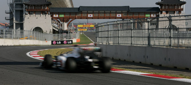 Kamui Kobayashi en el último sector de Yeongam 2012