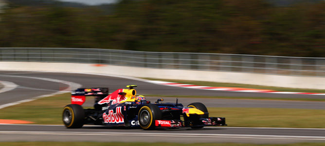 Mark Webber en Yeongam