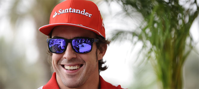 Fernando Alonso: "¿Nuestro objetivo mañana? Quedar por delante de Vettel"