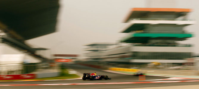 Red Bull en el GP de India 2011