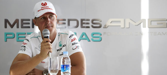 Michael Schumacher: "Que no fuera tan bien como pensaba fue culpa mía"
