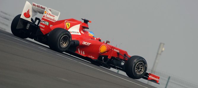 Fernando Alonso en India