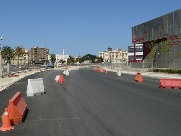 El Valencia Street Circuit comienza a montarse