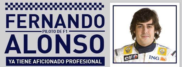 El 'aficionado profesional' de Fernando Alonso