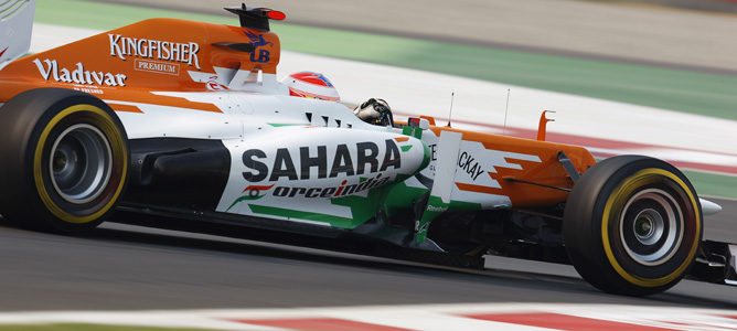 Paul Di Resta rueda en India