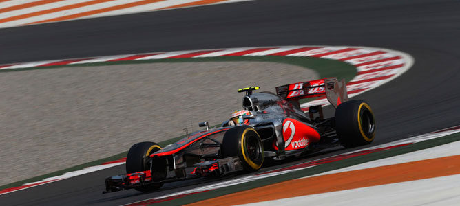 Lewis Hamilton su MP4-27