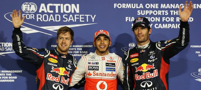 Lewis Hamilton consigue la pole position en el GP de Abu Dabi 2012