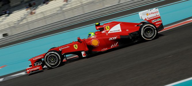 Felipe Massa en Abu Dabi