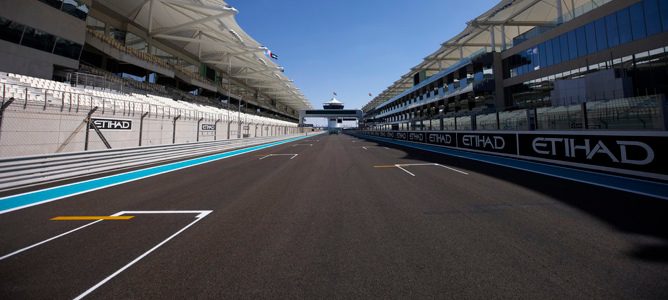 Cambios en el coche de Sebastian Vettel y procedimiento de salida desde el 'pit-lane' en Abu Dabi