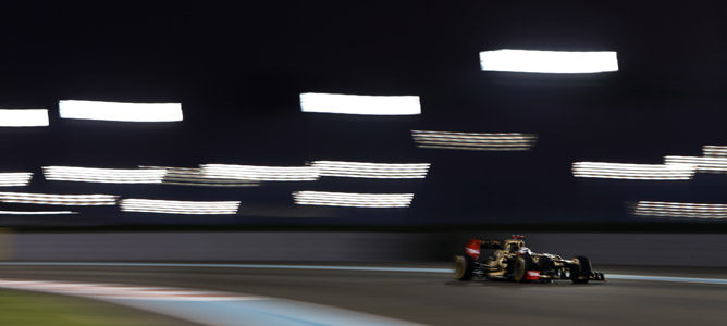 Kimi Räikkönen rueda en Abu Dabi
