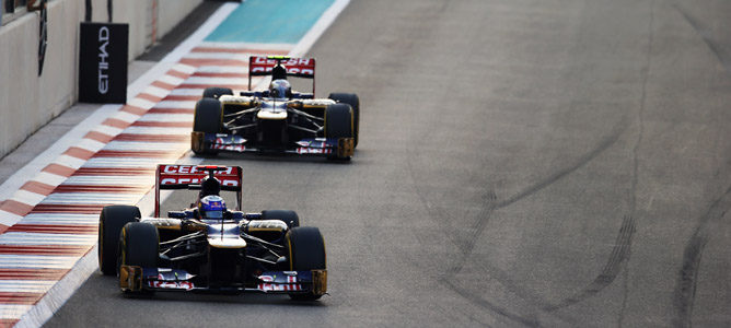 Los Toro Rosso en Abu Dabi