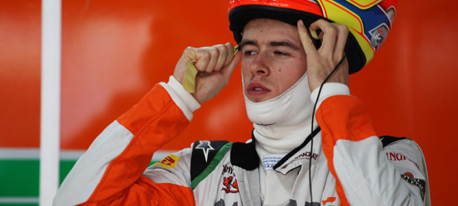 Paul di Resta en Abu Dabi