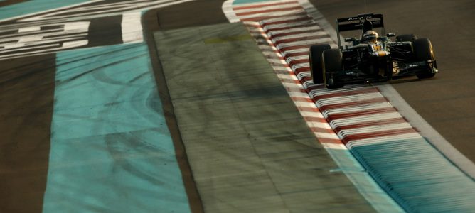 Giedo van der Garde en Abu Dabi