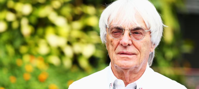 Bernie Ecclestone en Singapur