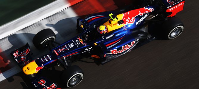 Mark Webber en Abu Dabi