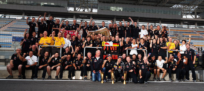 Red Bull, Campeones del Mundo de Constructores F1 2012