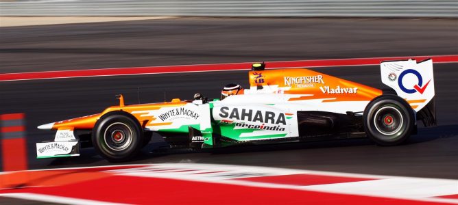 Nico Hülkenberg en el Circuito de las Américas, Austin 2012