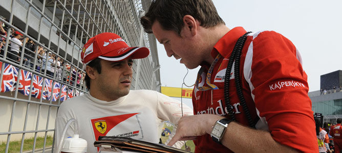 Ferrari: "Felipe Massa ha vuelto a demostrar su total dedicación al equipo"