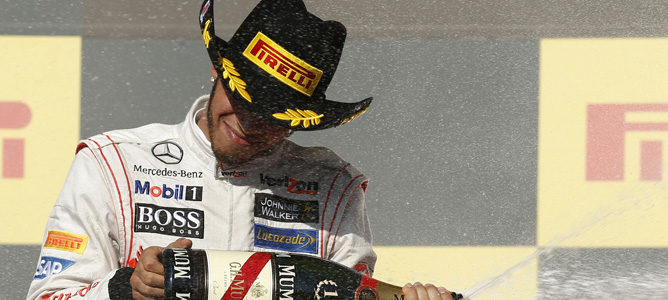 Lewis Hamilton venció el Gran Premio de Estados Unidos 2012 en Austin