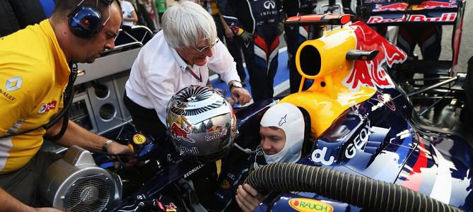 Bernie Ecclestone sobre quién será el campeón en Brasil: "Diría que Sebastian"