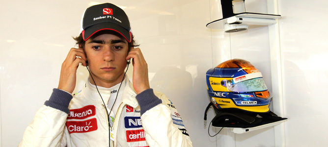 Esteban Gutiérrez, piloto de Sauber
