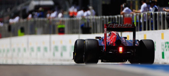 El STR7 en Interlagos