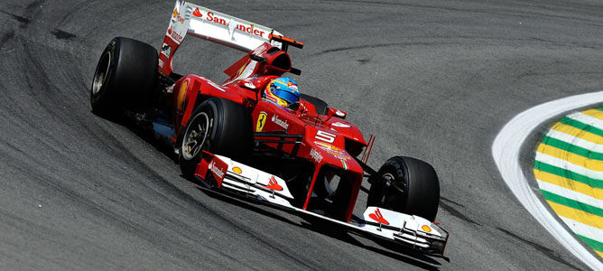 F2012 de Fernando Alonso en Brasil
