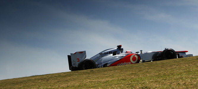 Jenson Button encabeza la tercera sesión de libres del GP de Brasil 2012