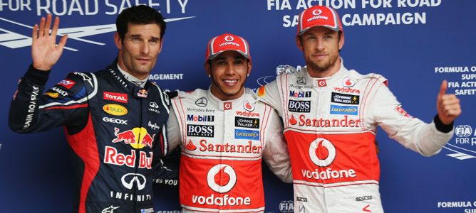 Lewis Hamilton consigue la pole position en el GP de Brasil 2012