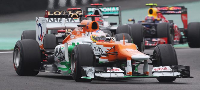 Paul di Resta en Brasil