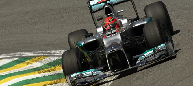 Schumacher en Interlagos