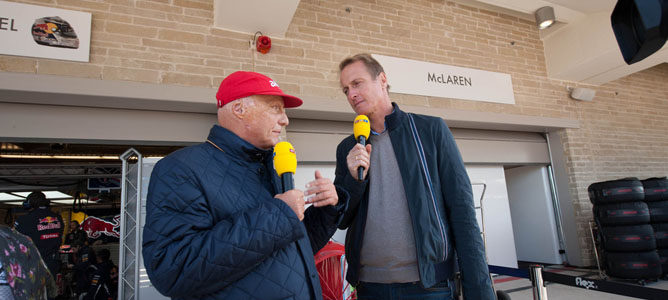 Niki Lauda con la RTL