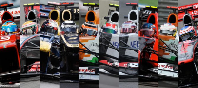 10 mejores pilotos temporada 2012 F1