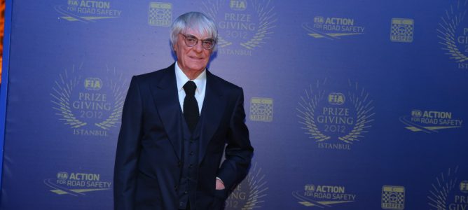 Bernie Ecclestone en la Gala de la FIA 2012